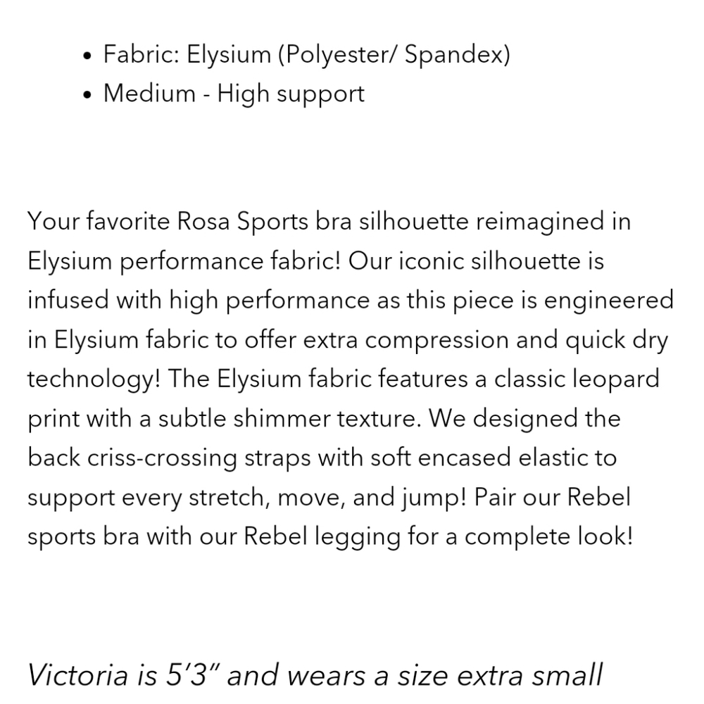 🆕️ BuffBunny Rosa Sports Bra V2 - Picture 7 of 7